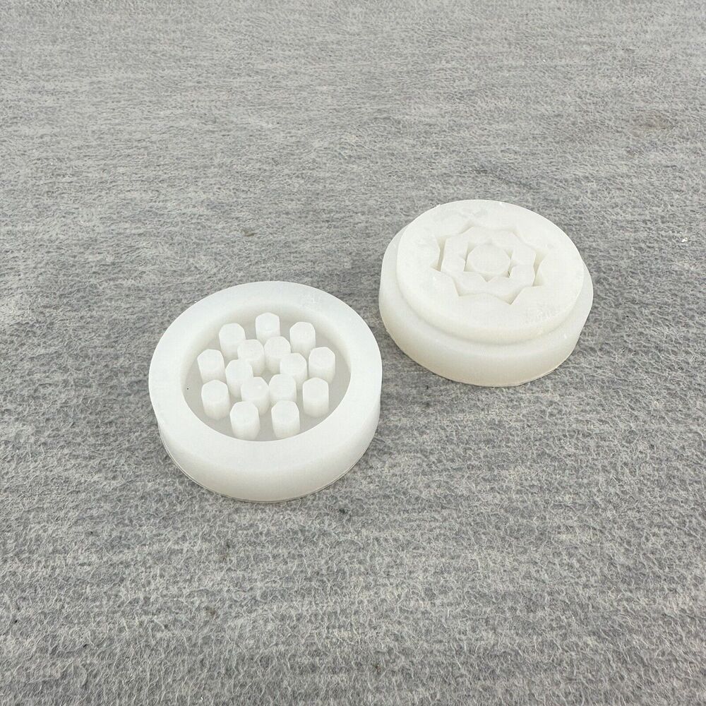 Grinder White Mold 2" Inch Silicone Mold for Epoxy & Resin  H